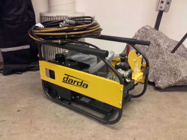 Darda C12, Hydraulisk bergsplitter