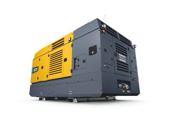 V39 DrillAir, Kompressor m/ hjulunderstell