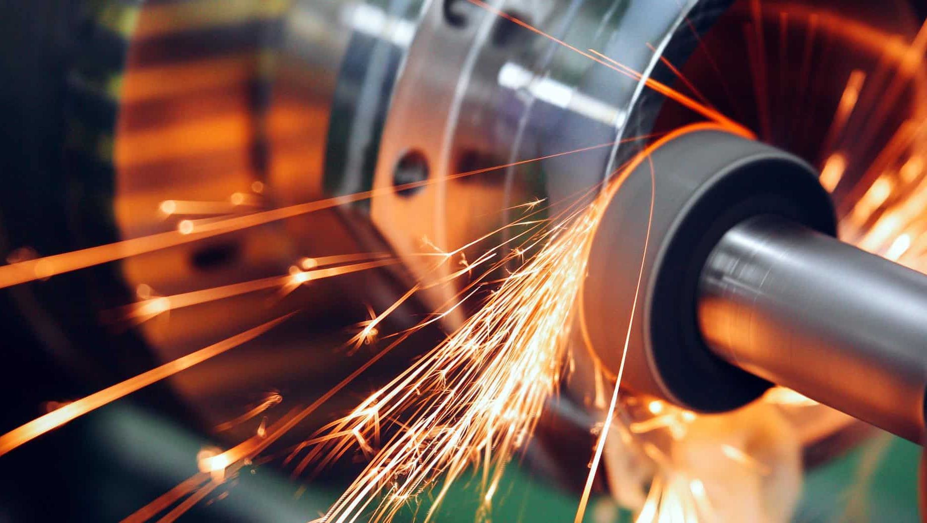 Gnister fra maskneri